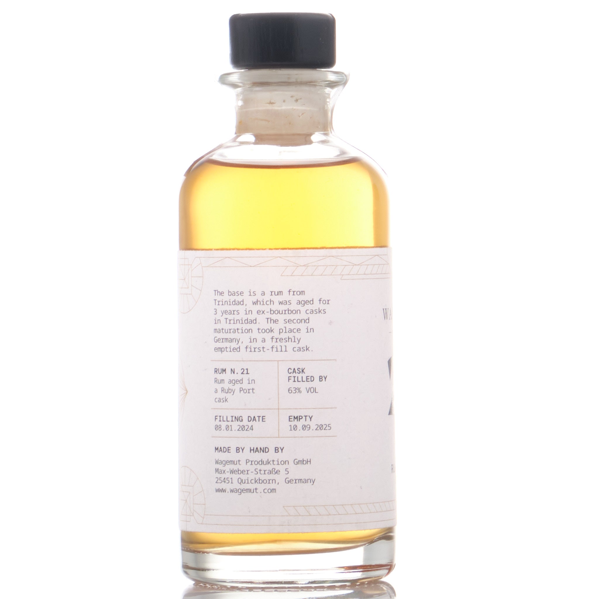 Türchen 21: Rum im "Ruby Port" Fass