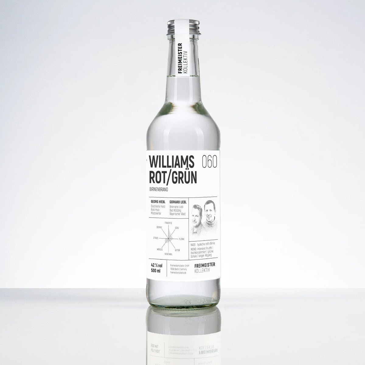 Bester Birnenbrand! FMK Williams rot/grün