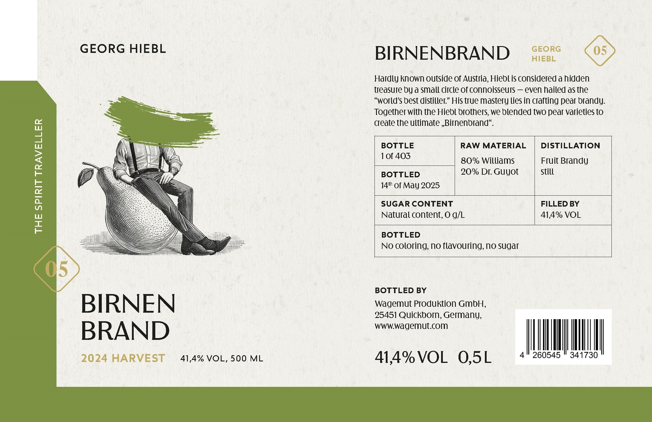 The Spirit Traveller No 5 – Hiebl Birnenbrand