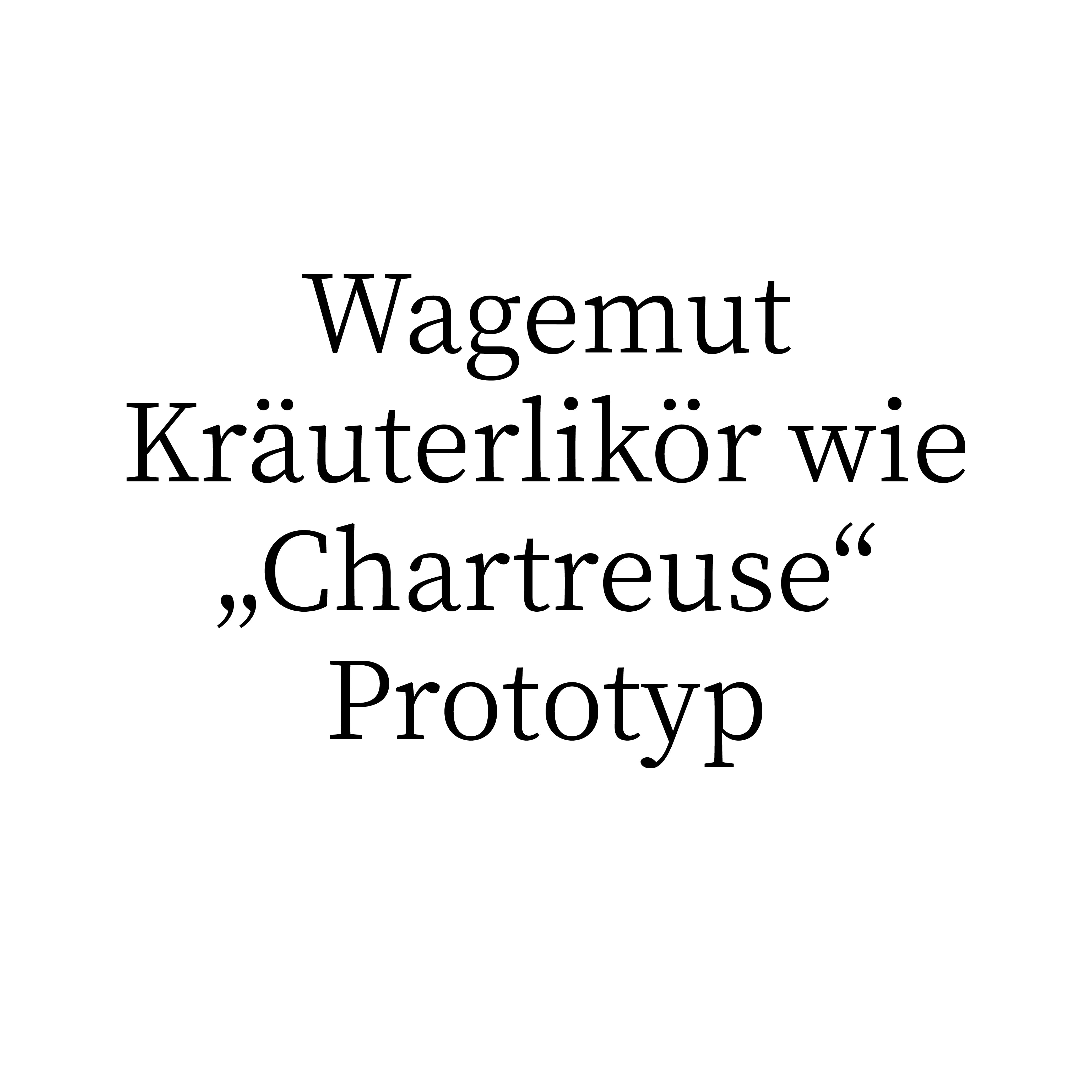 Wagemut Kräuterlikör