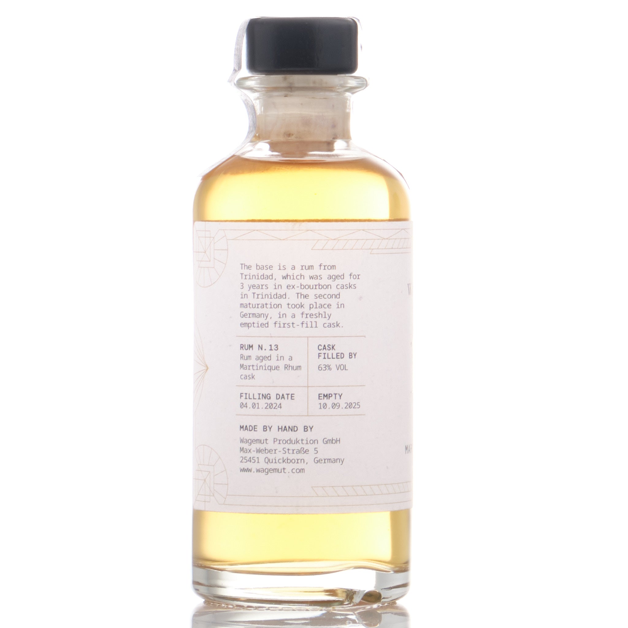 Türchen 13: Rum im "Martinique Rhum" Fass